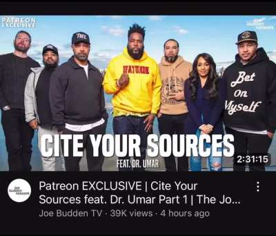 It&rsquo;s an Early Thanksgiving For The Brokies!  Joe just dropped the Dr. Umar episode on the YouTube for the Freeski!  I know y&rsquo;all Celebrating.  We know the Brokies would rather spend the $25 a month on transit fare or at the bodega Ahki. 👏🏾💵✨