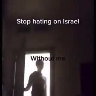 Stop hating on Israel