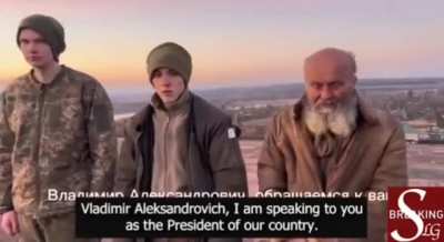 A special message from the ''acting mayor'' of Bakhmut [and yes, that's what Ukrainian conscripts now look like]