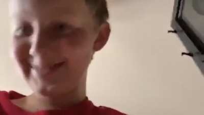Kids this young should not be allowed to stream for THIS VERY REASON
