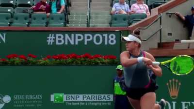 American tennis player Caroline Dolehide
