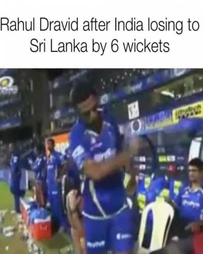 Poor Dravid!