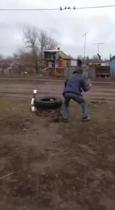 Drunk fighting things