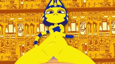 Ankha getting down (8minus)