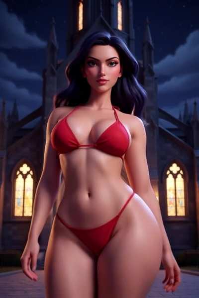 Elisa Maza protects the Gargoyles