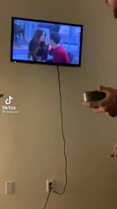 It's already broken, what's the worst that could happen? (OP: ohalvarez on TikTok)