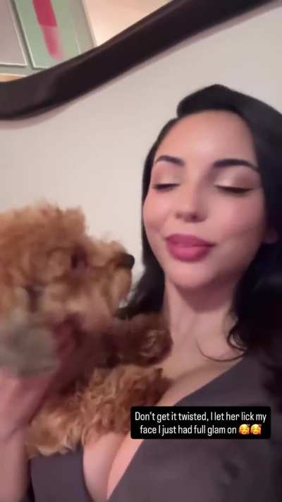 Lucky puppy