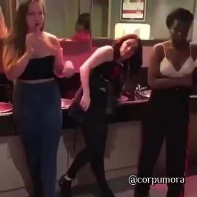 Best of chicks in the bathroom