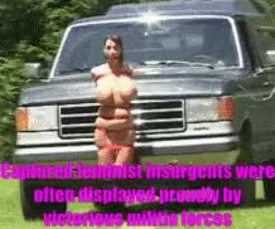 Looking forward to the captured slut parade