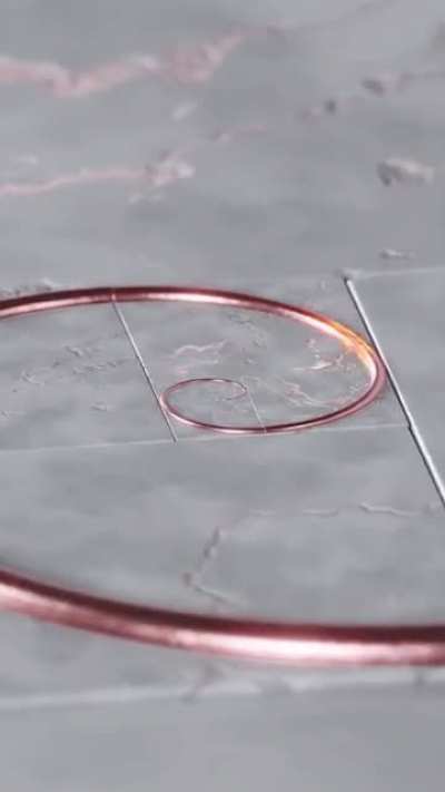 This spiral spins and spins and spins