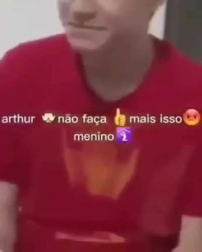 não faça mais isso artu