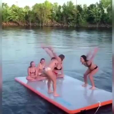 WCGW Trying to backflip to the lake