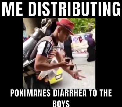 Drink the sacred liquid from our queen, boys.