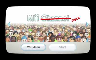 Mii Deck - Custom boot animation