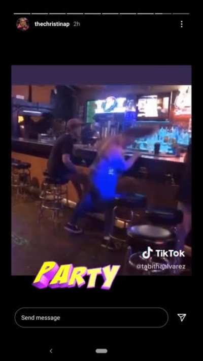 "sexy" dancing, with a side of whiplash.