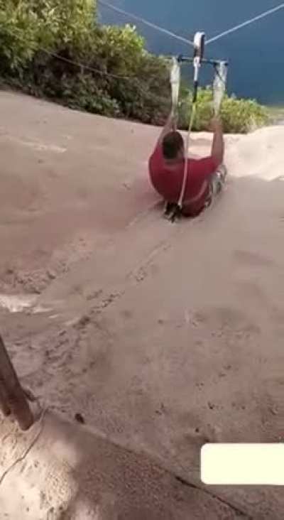 The laughter though