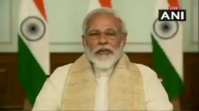 "Hamare sainik Maartey Maartey mare hai" Hearing Modi's voice on TV and saying this has calmed every tension that was there since yesterday.. His voice has amazing effect on the masses that are his audience. He should address more. Now there's only determ