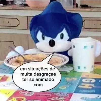 Sonic, o filósofo.