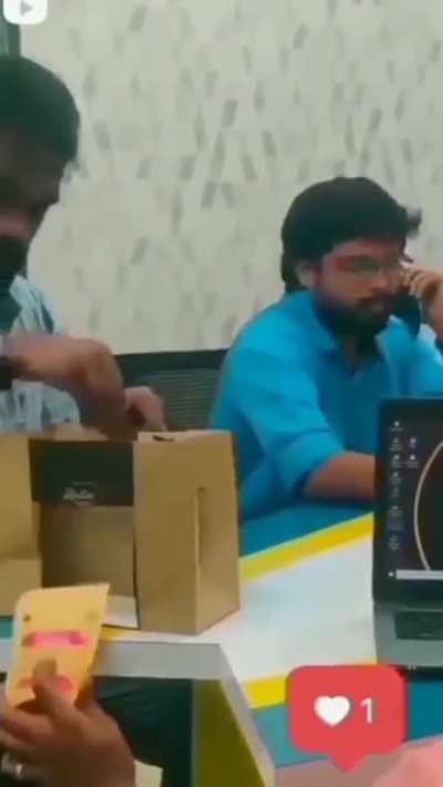 Pranking a colleague