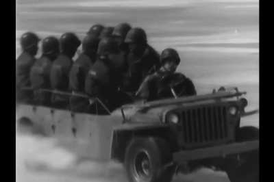 "Invader" ten-man super jeep tested by the US Coast Guard in 1944