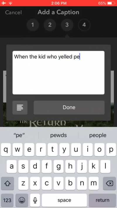 No need to thank me
