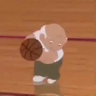 His ass got dunked on