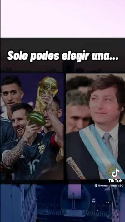 Eleg&iacute; pibe🗿