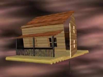 I was going through files and found the first ever CG animation / simulation that I made. I was 13 at the time.