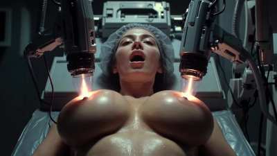 In the future plastic surgeons get replaced by lasers
