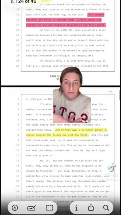 Overwhelmed DHS Lawyer, Civil Rights Violations, and Over 90 Court Order Violations Since January