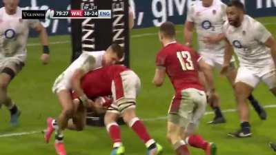 Wales' Third and Fourth Rounds, Six Nations 2021 [colourised]