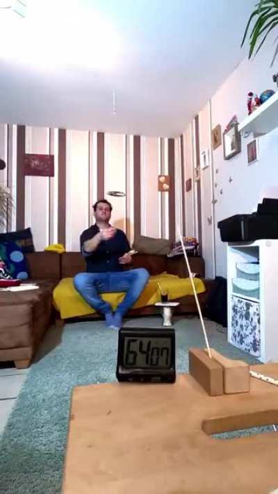 This guy pulling off some incredible trick shots
