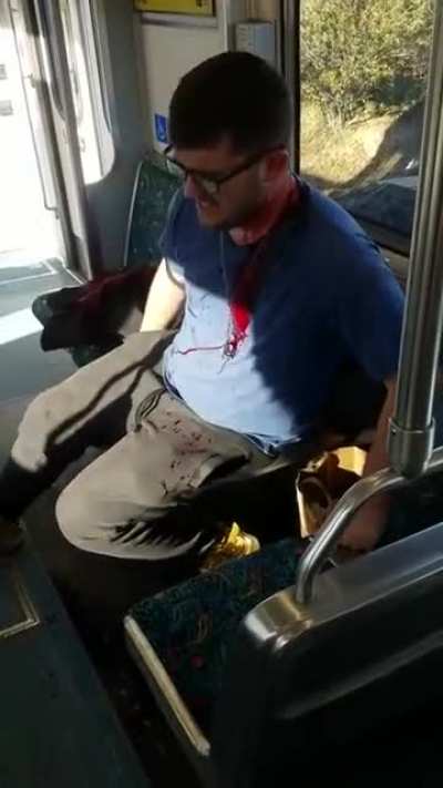 Man stabbed on LA metro for rapping out loud and annoying other passengers