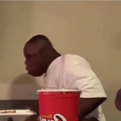 You stole my drink!