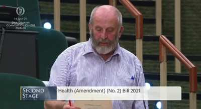 The debate on the new legislation is going great