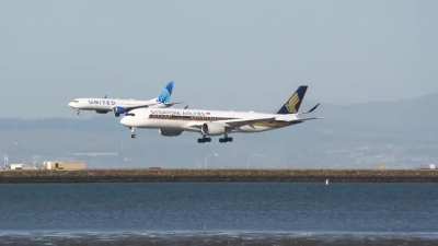 Parallel Landing in SFO