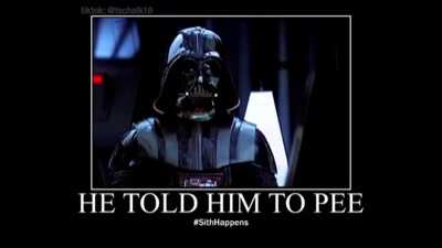 Vader? 🤮 more like Darthb*ter 😳🤭