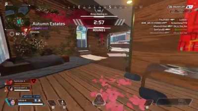 Playing Apex with 90% packet loss be like