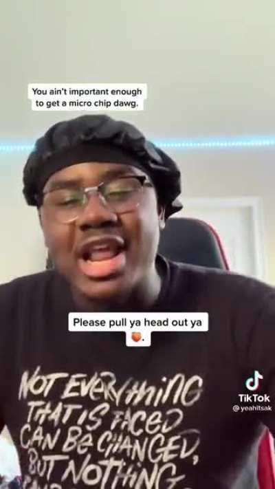 This guy&rsquo;s bars about antivaxxers (@yeahitsak on TikTok) Hope your head is bopping like mine was!