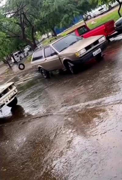 To drive home