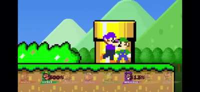 When Waluigi joins Smash Bros.
