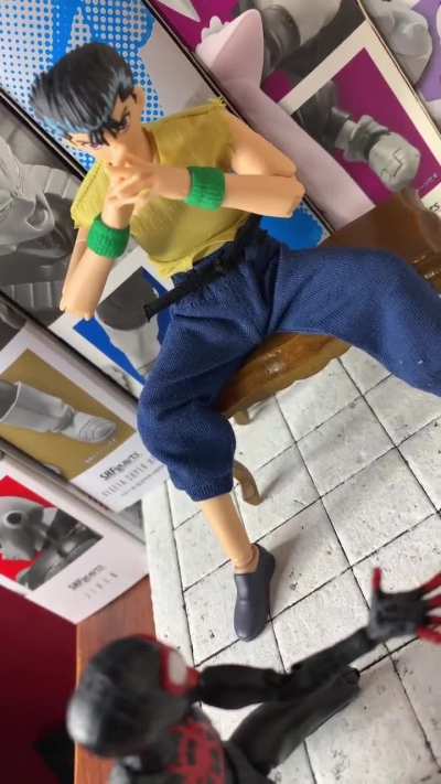 Yusuke got anger problems&hellip;.