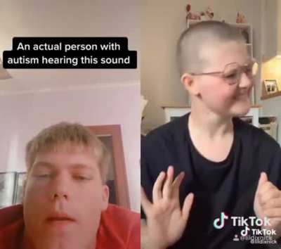 Does she think autistic people have some connection to music?