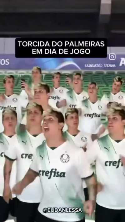 Pra mim todo palmeirense &eacute; assim