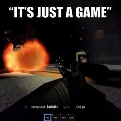 it's not "just a gaem"