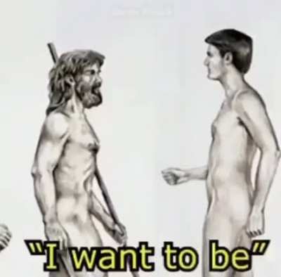 Go back I want to be monke!