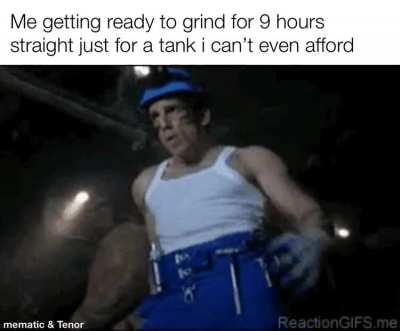 The grind is real