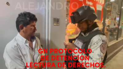 Protocolo de detenci&oacute;n por GN