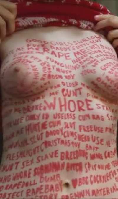 [drop] how do you all feel about bodywriting? ;)