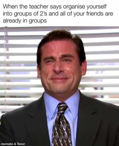 And then it&rsquo;s just you.. and the teacher...